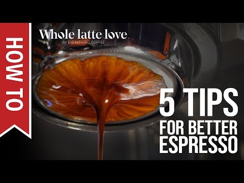 How To: Home Espresso - 5 Tips for Newbies
