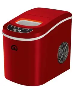 iGloo ICE102-Red Compact Ice Maker, Red